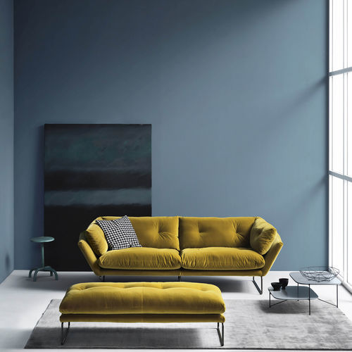 Divano modulare - NEW YORK SUITE - saba - contemporaneo / in tessuto / con braccioli