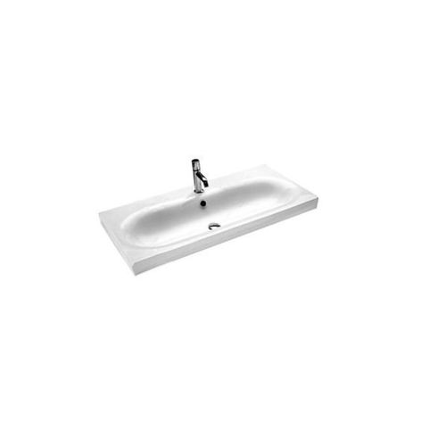 Lavabo sospeso - Y0YR01 - HATRIA srl - in ceramica / in acciaio inossidabile / con cassetti integrati
