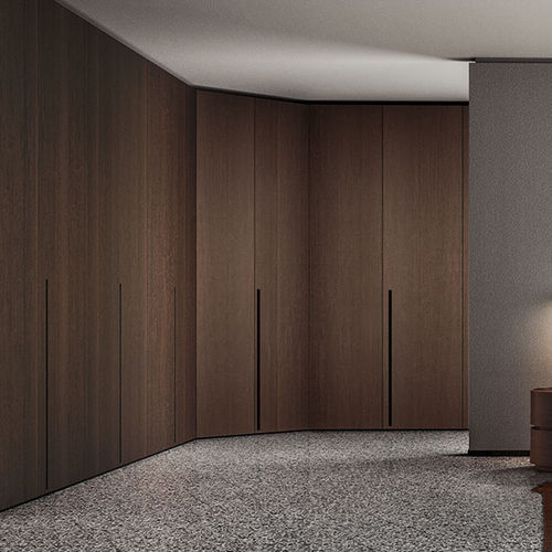 Armadio ad angolo - TRATTO  - PIANCA - modulare / contemporaneo / in legno laccato