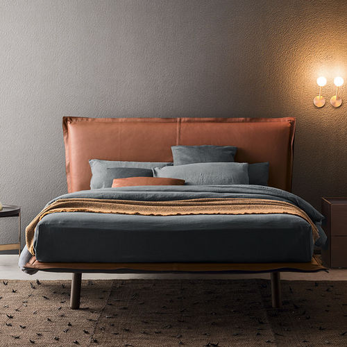 Letto matrimoniale - ALADINO - PIANCA - contemporaneo / imbottito / con testiera