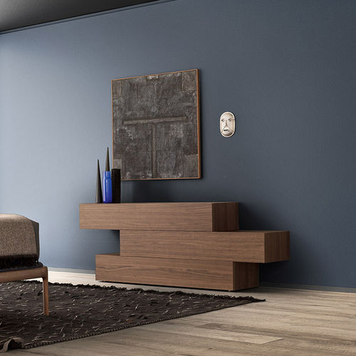 Cassettone contemporaneo - PEOPLE  - PIANCA - in legno laccato / su misura / modulare