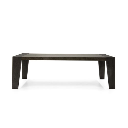 Tavolo contemporaneo - CARTAGENA - PIANCA - in legno / in marmo / con supporto in legno