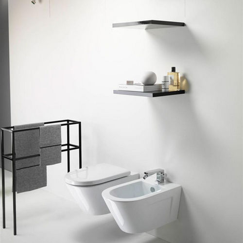 WC sospeso - NORM: 861811 - GSI - in ceramica / con cassetta ad incasso / moderno