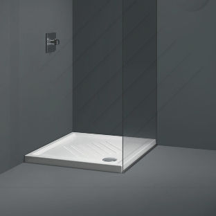 Piatto doccia rettangolare - H6: 339711 - GSI - da appoggio / in ceramica