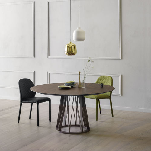 Tavolo da pranzo contemporaneo - Acco - miniforms - in rovere / in noce / in frassino