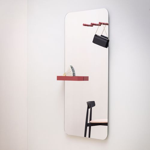 Specchio a muro - Benvenuto - miniforms - contemporaneo / rettangolare / non specificato