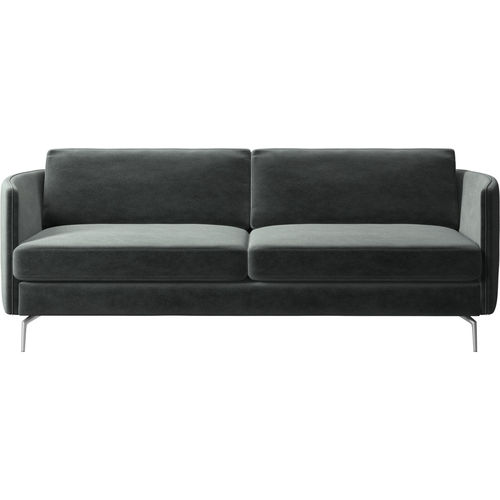 Divano contemporaneo - LILLE - BoConcept - in tessuto / in cotone / con braccioli