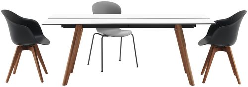 Tavolo da pranzo contemporaneo - ADELAIDE  - BoConcept - in legno / in laminato / rettangolare