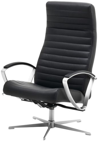 Poltrona contemporanea - WING  - BoConcept - in pelle / in tessuto / reclinabile