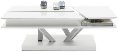 Tavolino basso contemporaneo - BARCELONA  - BoConcept - in vetro / in MDF / rettangolare