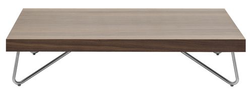 Tavolino basso contemporaneo - LUGO - BoConcept - in MDF / in acciaio / rettangolare
