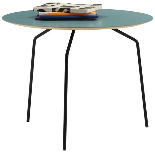 Tavolo d'appoggio contemporaneo - FULDA - BoConcept - in laminato / rotondo / per uso residenziale