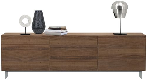 Credenza contemporanea - LUGANO - BoConcept - in acciaio / in MDF