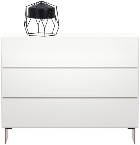 Cassettone contemporaneo - LUGANO - BoConcept - in acciaio / in MDF laccato / non specificato