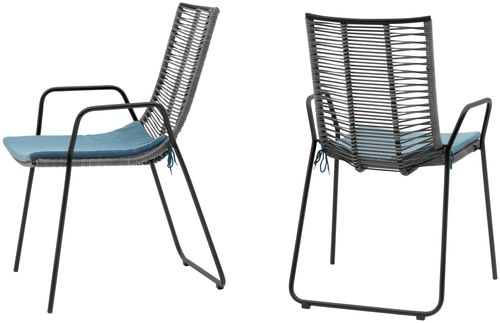 Sedia contemporanea - ELBA - BoConcept - da interno / da esterno / in vimini