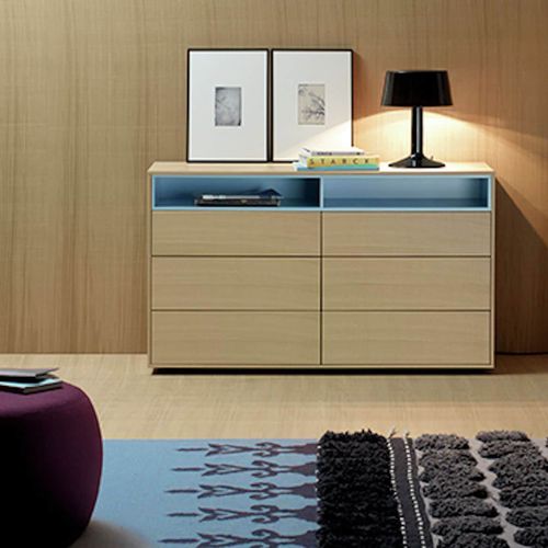 Cassettone contemporaneo - OBER - TREKU - in legno / non specificato