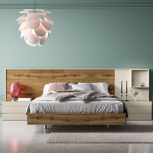 Testiera per letto matrimoniale - EVER: Comp. 101 - MUEBLES MESEGUE, S.A. - contemporanea / in legno / su misura