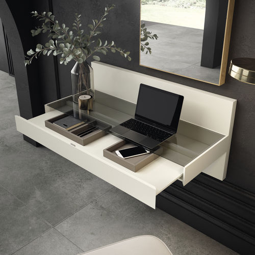 Mobile da toeletta contemporaneo - TOP - MUEBLES MESEGUE, S.A. - impiallacciato in legno / in MDF laccato / in vetro