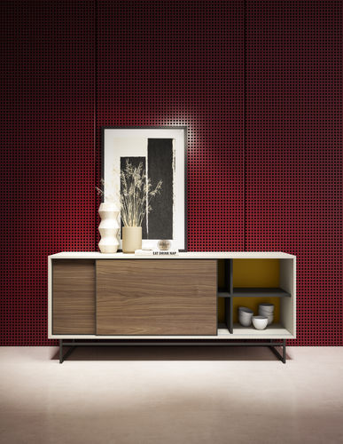 Credenza contemporanea - SLIDE - MUEBLES MESEGUE, S.A. - in legno / su misura / modulare
