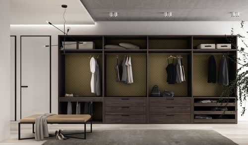 Cabina armadio contemporanea - REALLY 102 - MUEBLES MESEGUE, S.A. - in legno / in metallo / con cassetti