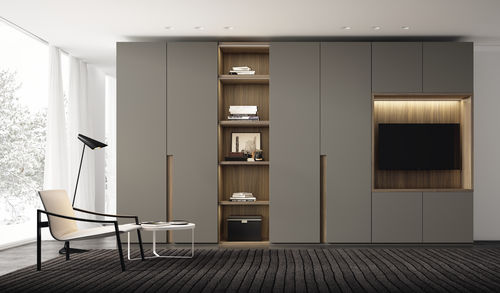 Armadio ad angolo - Singular 303 - MUEBLES MESEGUE, S.A. - modulare / con fissaggio a muro / da incasso