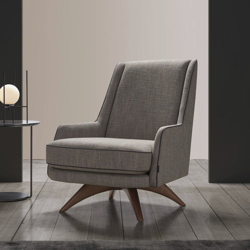 Poltrona contemporanea - BLOM - FRAJUMAR- BELTA - in tessuto / in legno massiccio / con rivestimento rimovibile