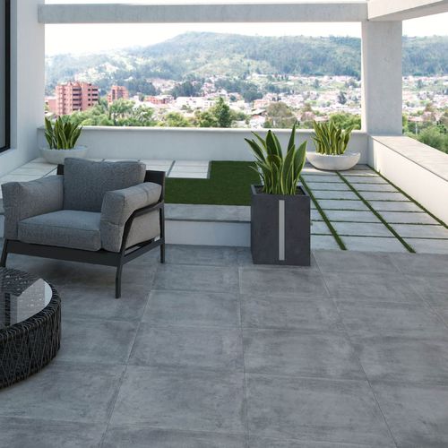 Piastrella in gres porcellanato - EXTERIOR  - SALONI CERAMICA - levigata / da esterno / da pavimento
