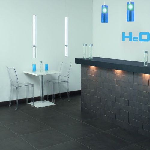 Piastrella in gres porcellanato - HYDRA - SALONI CERAMICA - levigata / 3D / da interno