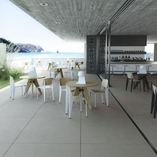 Piastrella in gres porcellanato - GOLIAT - SALONI CERAMICA - levigata / da interno / da esterno
