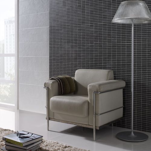 Piastrella in ceramica - POLARIS - SALONI CERAMICA - levigata / a rilievo / da interno
