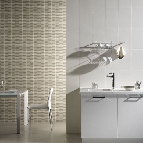 Piastrella in ceramica - TRAMA - SALONI CERAMICA - levigata / da interno / da parete