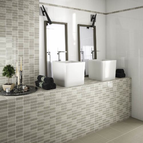 Piastrella in ceramica - DIPLOMATIC - SALONI CERAMICA - levigata / da interno / da parete