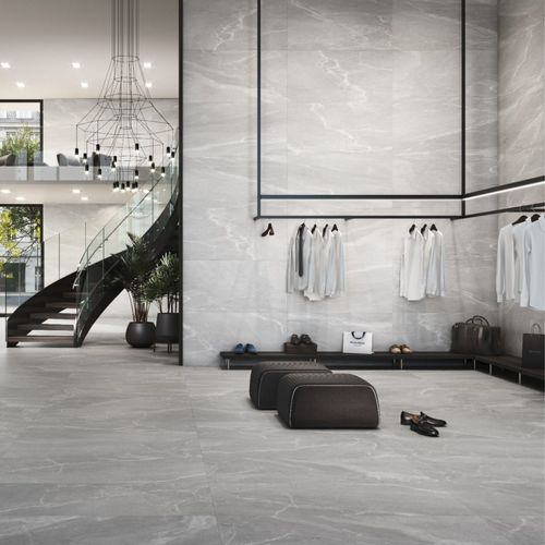 Piastrella in gres porcellanato - BYBLOS - SALONI CERAMICA - opaca / finitura naturale / da interno