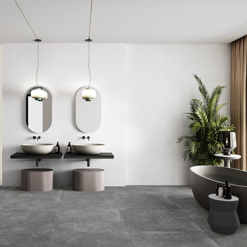 Piastrella in gres porcellanato - ABSOLUTE  - SALONI CERAMICA - opaca / a rilievo / da interno