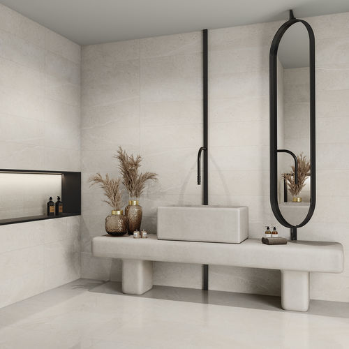 Piastrella in gres porcellanato - HUDSON  - SALONI CERAMICA - opaca / da interno / da bagno