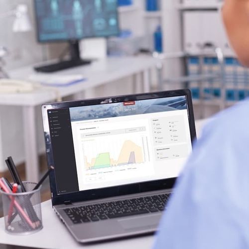 Software di monitoraggio - MIELE MOVE MEDDENT+ - Miele Professional - di gestione di controllo accessi e sicurezza / di gestione / di analisi