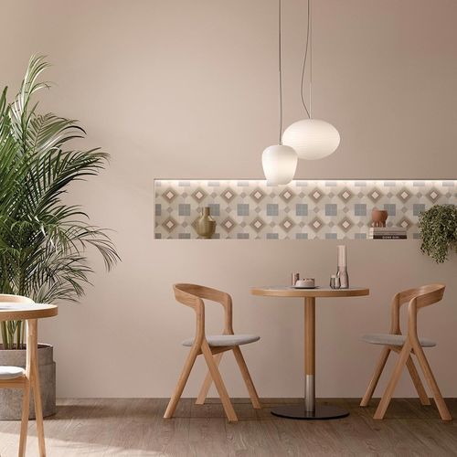 Piastrella in gres porcellanato - ALL AROUND MIX - Abitare La Ceramica - da interno / da bagno / da sala