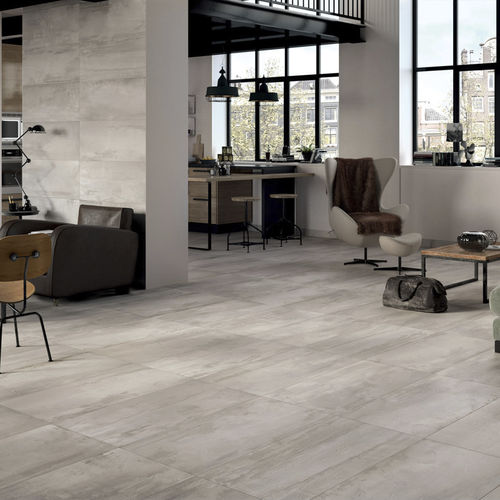Piastrella in gres porcellanato - CONTEMPORARY - Ceramiche Ascot SpA - levigata / opaca / da interno