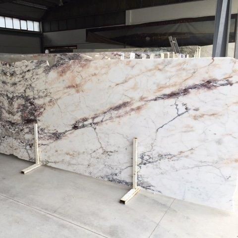 Lastra in pietra in marmo - BRECCIA CAPRAIA : 86873 - GMC SpA - per pavimento / a muro