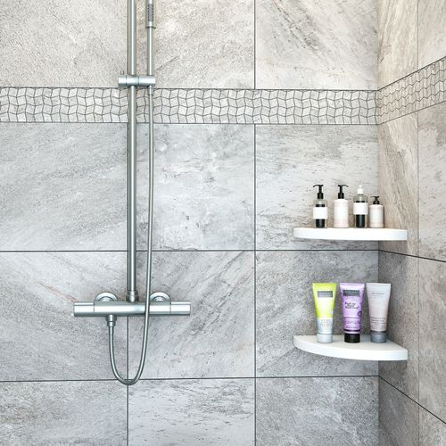 Piastrella in ceramica - QUARTZITE - Interceramic - opaca / da interno / da parete