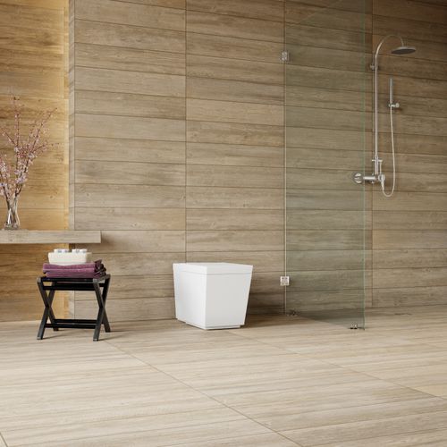 Piastrella in ceramica - SUNWOOD PRO - Interceramic - opaca / da interno / per esterni