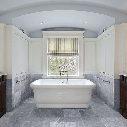 Piastrella in marmo - ALLURE LIGHT - Marble Systems - levigata / da bagno / da parete