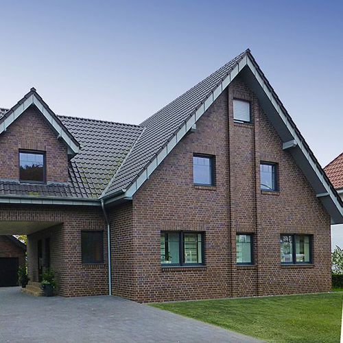 Mattone per facciata - AMRUM - ABC Klinker gruppe - pieno / marrone
