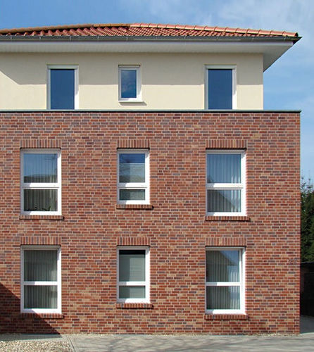 Mattone per facciata - NORDDEICH - ABC Klinker gruppe - pieno / rosso