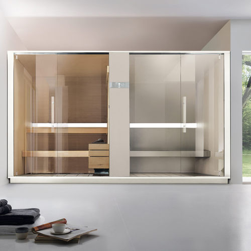Sauna hammam - LOGICA SH - EFFEGIBI - per uso residenziale / in legno / per interni