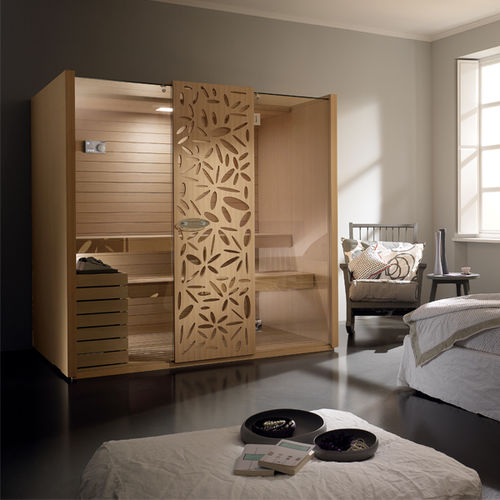 Sauna per uso residenziale - SKY - EFFEGIBI - in legno