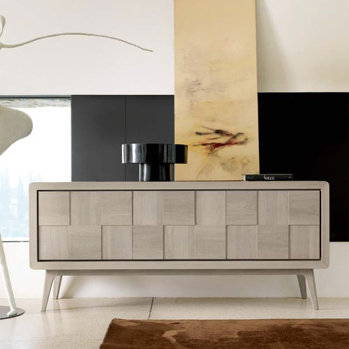 Credenza contemporanea - A - 630  - Dale Italia - in legno / grigia