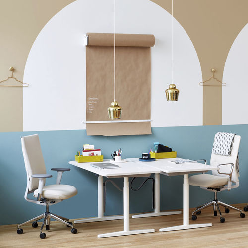 Sedia da ufficio contemporanea - ID SOFT L - vitra USA - da interno / in tessuto / in poliuretano
