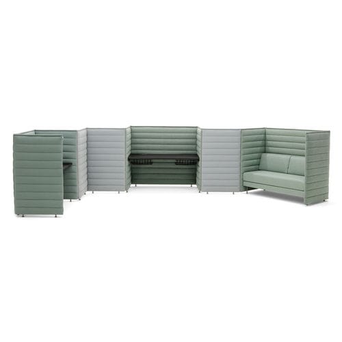 Parete amovibile - ALCOVE PLUS PARAVENT - vitra USA - in tessuto / professionale / da ufficio