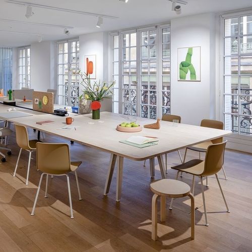 Scrivania per open space - JOYN 2 - vitra USA - da terra / da 2 persone / da 2-4 persone